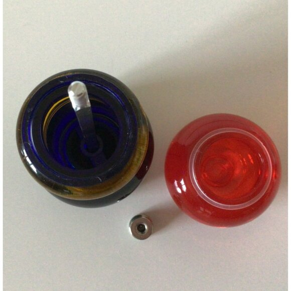 Vintage Olde Thompson SUNSET FIESTA Salt & Pepper Mill Collectible Tableware - Picture 5 of 8